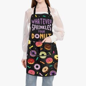 Whatever Sprinkles Your Donut Apron